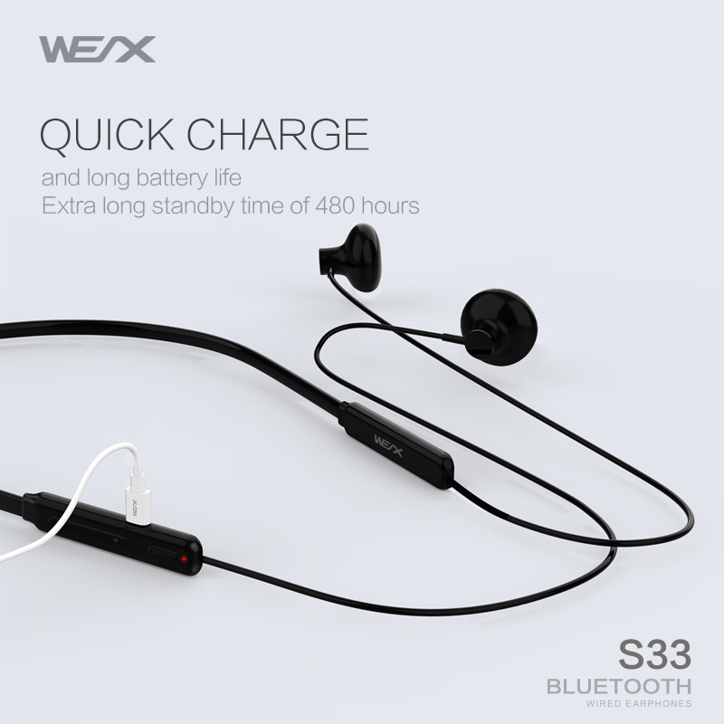 WEX - S33 Słuchawki Bluetooth