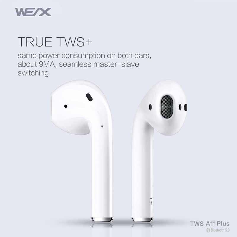 WEX A11 Plus TWS słuchawki Problem